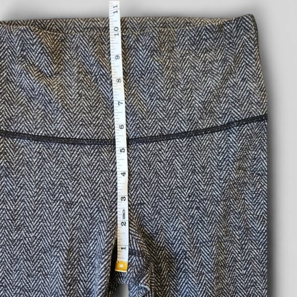 Lululemon High Times Pant Herringbone Black Heathered Sz 4 Tights Leggings - Picture 7 of 11